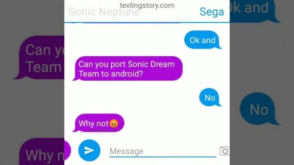 Sonic Neptune Convince's Sega to port Sonic Dream Team on to android