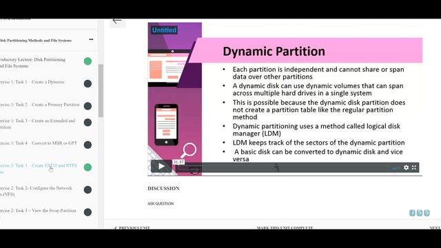 IT LAB Talk : MODULE 3: Disk Partitioning Methods and File Systems смотреть онлайн