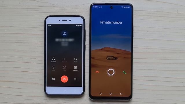 Xiaomi Redmi 5a VS Tecno Mobile incoming Call & Outgoing Call смотреть онлайн