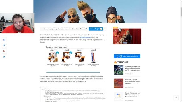 FORTNITE PARA ANDROID FORA DA PLAY STORE??? - Fortnite Battle Royale смотреть онлайн