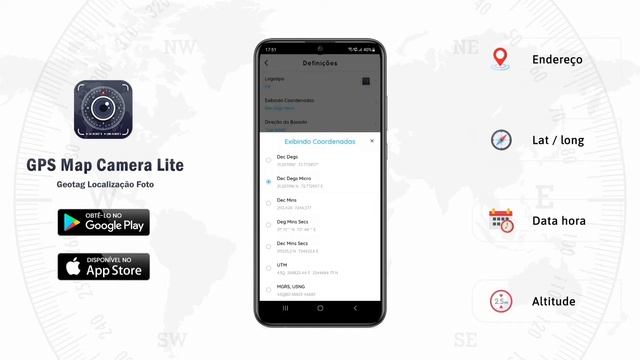 GPS Map Camera Lite: Geotag Localização Foto - Portuguese смотреть онлайн