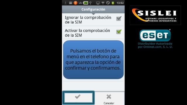 Guia de instalacion y configuracion de antivirus NOD32 para Android y Symbian смотреть онлайн