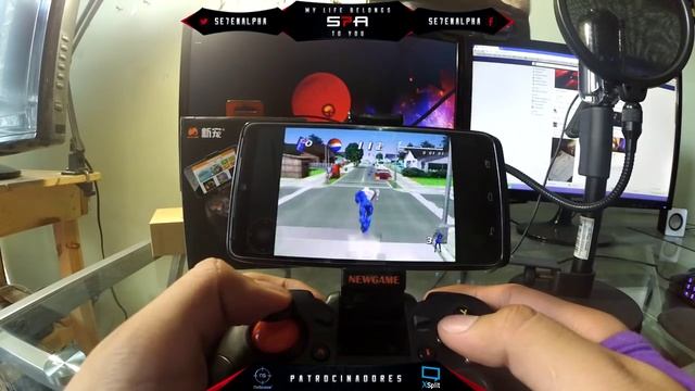 Review: Newgame G8007 GamePad para iOS y Android | GearBest смотреть онлайн