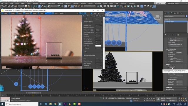 3.4 Bokeh effect and Custom aperture maps смотреть онлайн