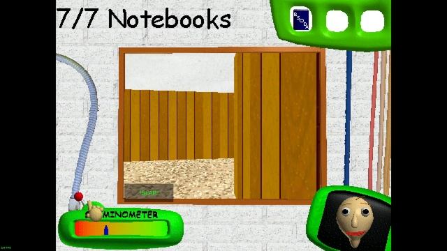 Baldi's Basics Plus | Beating Baldi's Basics Plus With Authentic Mode Enabled