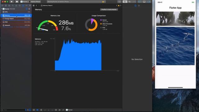 This is the demo project to verify Memory Leak issue #32143 in Flutter смотреть онлайн