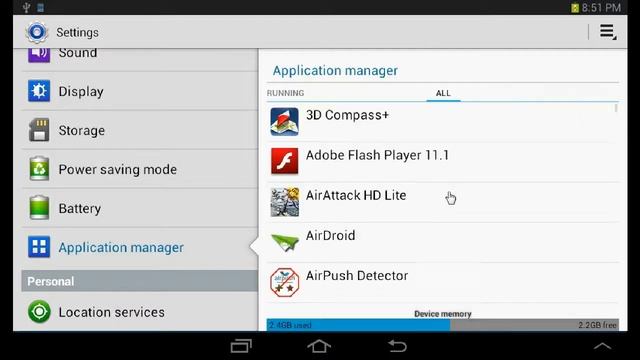 How to change default apps (Samsung Tab 2 7.0 GT-P3113) Android 4.1.1 смотреть онлайн