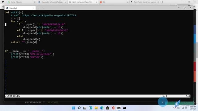 ติดตั้ง NeoVim และ SpaceVim บน Windows 11 смотреть онлайн