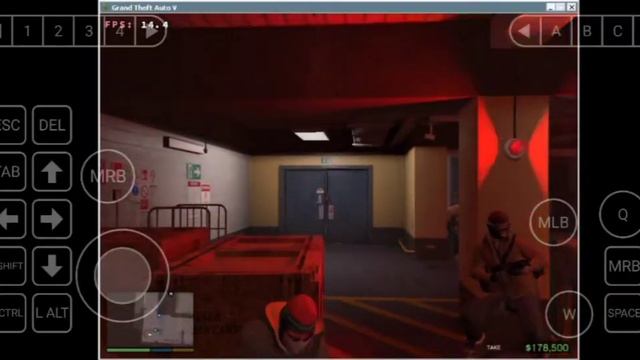 GTA 5 On Winlator (Development) Android Gameplay Test Snapdragon 778G Offline Settings