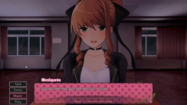 Playing with Monika's Hair | "Monika After Story" Mod смотреть онлайн