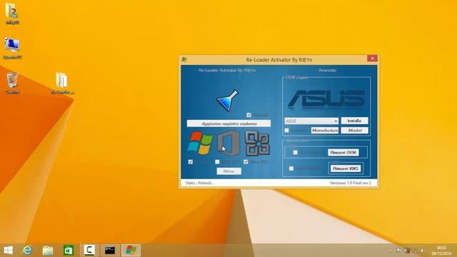 Windows 8.1 & Office 2010 Attivazione By Re-LoaderByR@1n смотреть онлайн