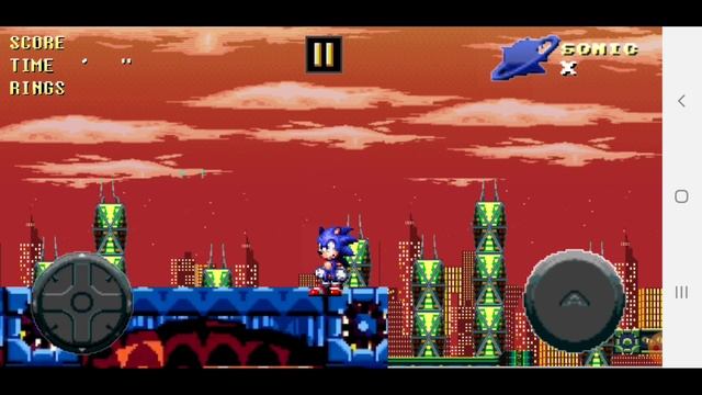 Sonic Time Twisted v2 (Android) - Gameplay смотреть онлайн