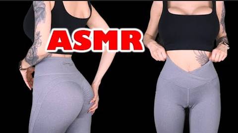 ASMR Aggressive Leggings Scratching - Fabric Sounds - No talking смотреть онлайн
