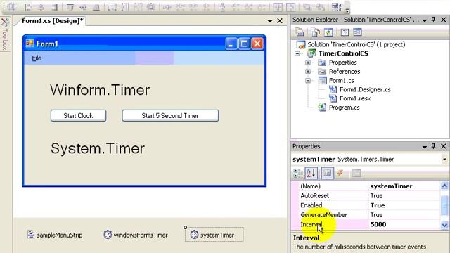 Windows Forms Lesson 10 How to use the Timer control смотреть онлайн