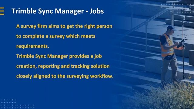 Trimble Sync Manager webinar смотреть онлайн