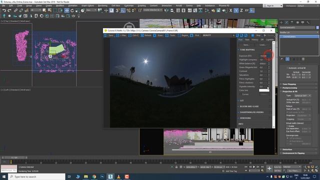 5.5 Connection Of An HDRI With A Corona Sun