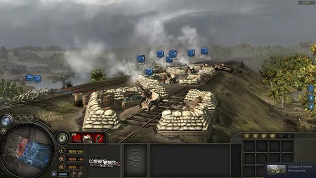 Company of Heroes Blitzkrieg Mod: Deadly Artillery смотреть онлайн