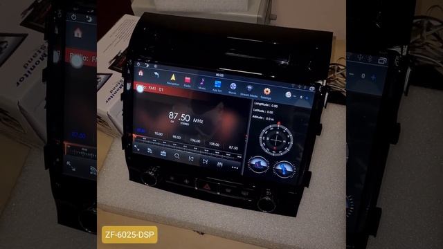 Toyota Land Cruiser 200 (для топовых комплектаций, поддержка всех функций) CARMEDIA ZF-6025H смотреть онлайн