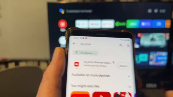 AnyDesk Android TV | كيف تتحكم في أي تلفزيون أندرويد من خارج البيت