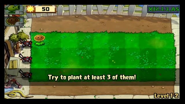 Plants vs Zombies Hard Mode Android #1 смотреть онлайн