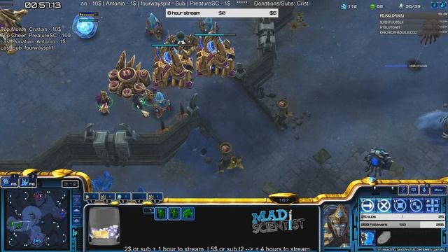 Starcraft 2 2v2 Random Race Master EU Server Live Stream смотреть онлайн