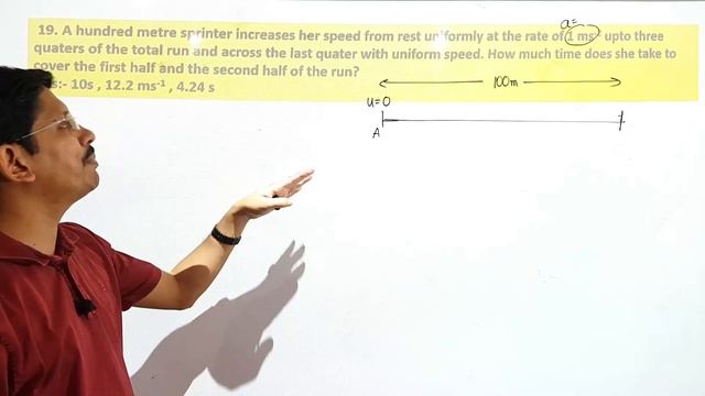 CHAPTER -3 | MOTION IN A STRAIGHT LINE # 5 | NUMERICALS ON EQUATIONS OF MOTION (BASIC) | CLASS 11 смотреть онлайн