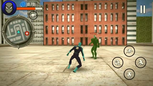 Flying Amazing Spiderman 3 - Spider Hero Vs Venom Spider | Android GamePlay HD смотреть онлайн