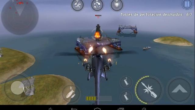 GUNSHIP BATTLE: Helicopter 3D#8, game play android смотреть онлайн