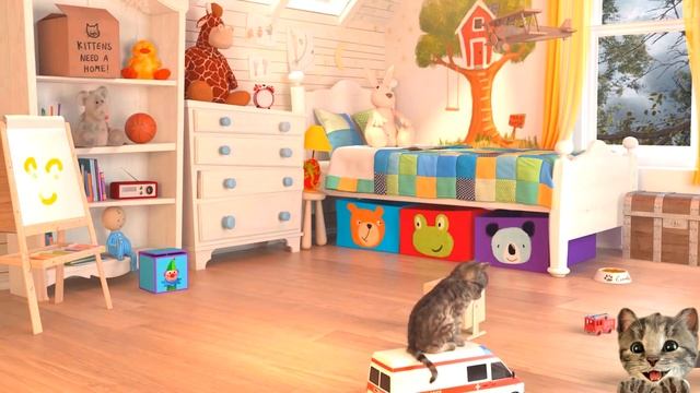 Little Kitten #9 My Cat Pet Care Let's play Fun Cute Kitten Care Games Kids Children Toddlers смотреть онлайн