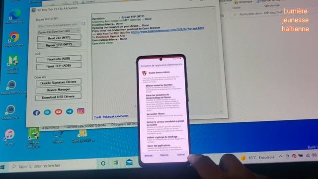 Tuto:débloqué compte Google samsung a51 Android 11@Ljhtv583 alliance shieldx MTP смотреть онлайн