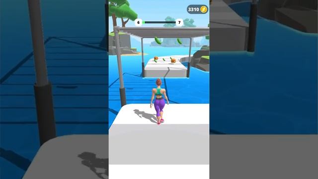 FAT 2 FIT 🍔🍕🍟 Games Mobile All Levels Android,iOS Gameplay New Level смотреть онлайн