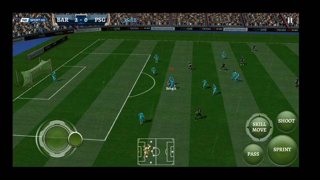 FIFA 14 Mod Fifa 20 Android: Barcelona vs PSG Gameplay: Best Graphics plus All teams New Transfers смотреть онлайн