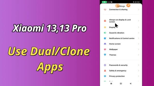 How to Use Dual Apps Xiaomi 13,13 pro || Clone Apps || How to Create Dual/Clone Apps смотреть онлайн
