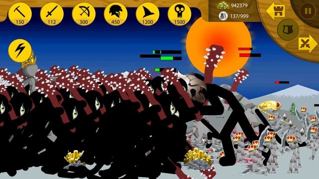 Super stick VS Spearton golden left 🎯 Stick war legacy Huge Upgrade смотреть онлайн