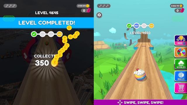 Going Balls | Epic Race Vs Banana Frenzy All Levels Gameplay Android,iOS Walkthrough смотреть онлайн