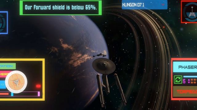 Star Trek Bridge Commander - Mobile - Constitution Class Vs 2 Klingon D7's смотреть онлайн