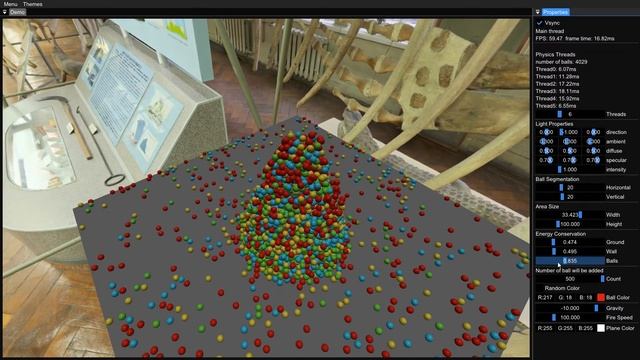 Multithreaded Physics Demo | OpenGL/C++ смотреть онлайн