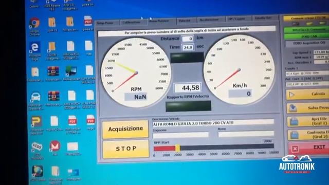 Alfa Romeo Giulia 2.0 TB Stage 2 Dyno Test by Autotronik смотреть онлайн