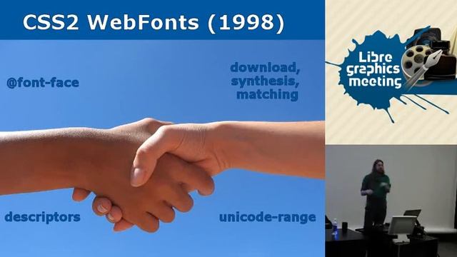 Fonts, formats, CSS and libre graphics смотреть онлайн