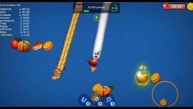 Worms Zone Io Game! Very Nice Worms None Io Gameplay For Android Level (2) смотреть онлайн