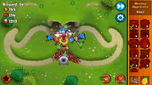 Bloons Monkey City [android] - Contested Territory Hills Terrain round 31 смотреть онлайн