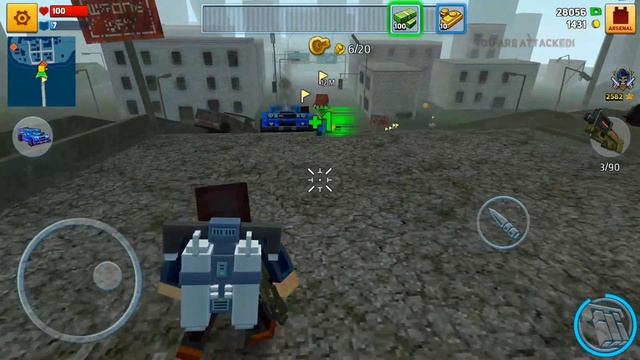 Block City Wars 2017 - How to get jobs - Android Game смотреть онлайн