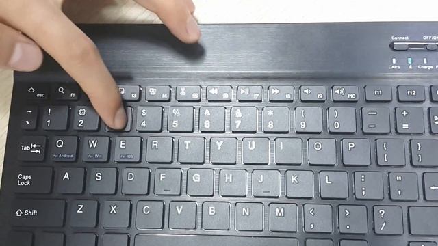 Wireless Bluetooth Keyboard Connection Guide for Anriod/Windows/IOS Tablet: How to connect keyboard смотреть онлайн