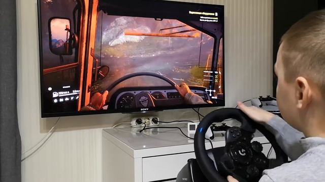 Snowrunner Logitech g923 gameplay смотреть онлайн
