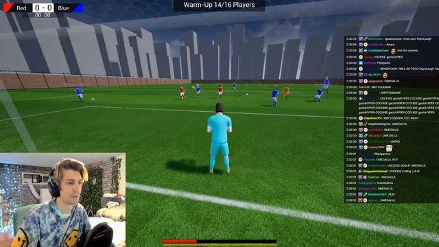 xqc stucks in animation in Pro Soccer Online смотреть онлайн