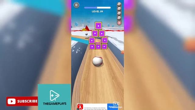 Going Balls Gameplay Walkthrough Level 51 - 55, [iOS and Android Games] смотреть онлайн