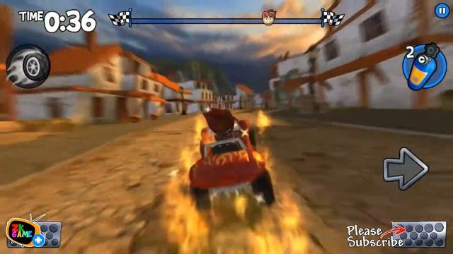Beach Buggy Racing - Off-Road Kart Racing Game - Android Gameplay HD смотреть онлайн
