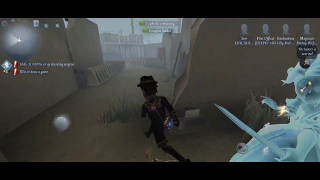 (SS13) Identity V Magician rank Match gameplay #1 First day of ss13 rank смотреть онлайн