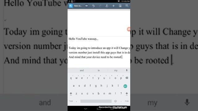 Change your Android version number with an Android app смотреть онлайн