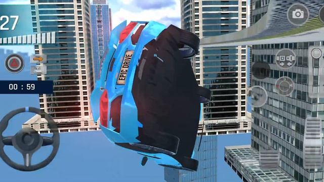 Lamborghini Car Stunt Driving Open World Epic Car Simulator: Lambo - Best Android IOS Gameplay смотреть онлайн